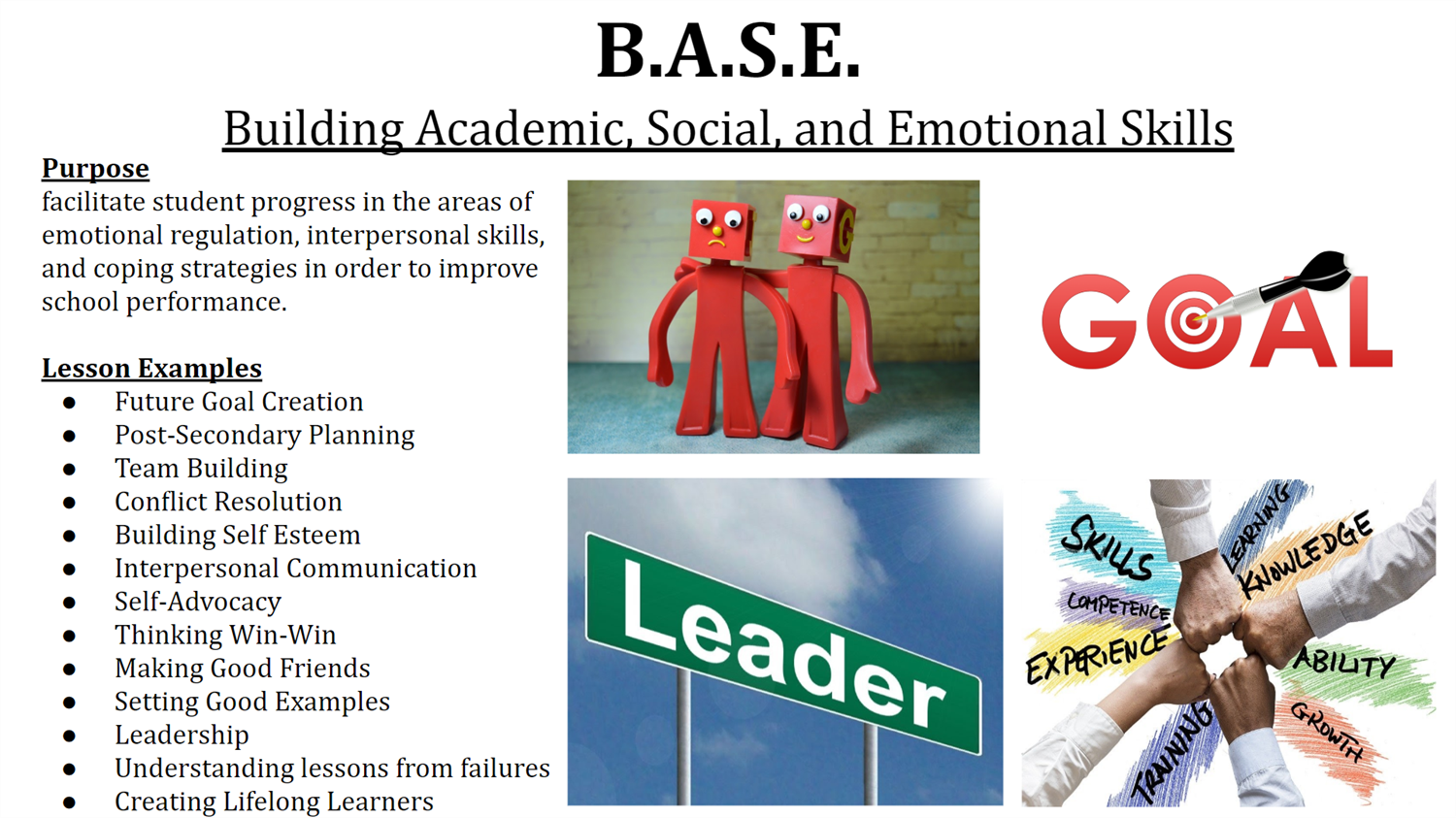 Google Slides B.A.S.E. Info